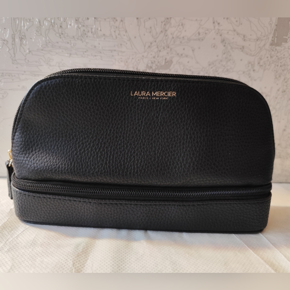 Laura Mercier Black Jewellery Bag